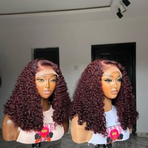 20-inches burgundy pixel